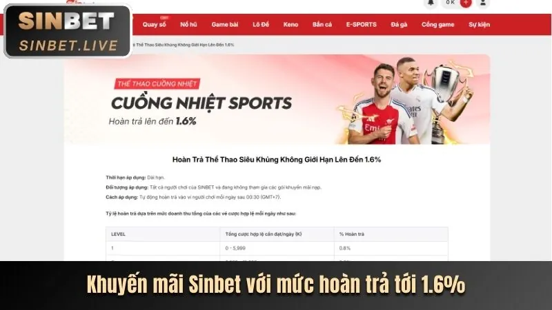 Hoàn trả VIP
